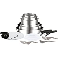 Los mejores  - Tefal Ingenio Preference - Juego de 2 Sartenes y 4 Ollas + Accesorios: 2 Sartenes 22-26 cm- Cazos 16-18 -20 cm- Guisera…